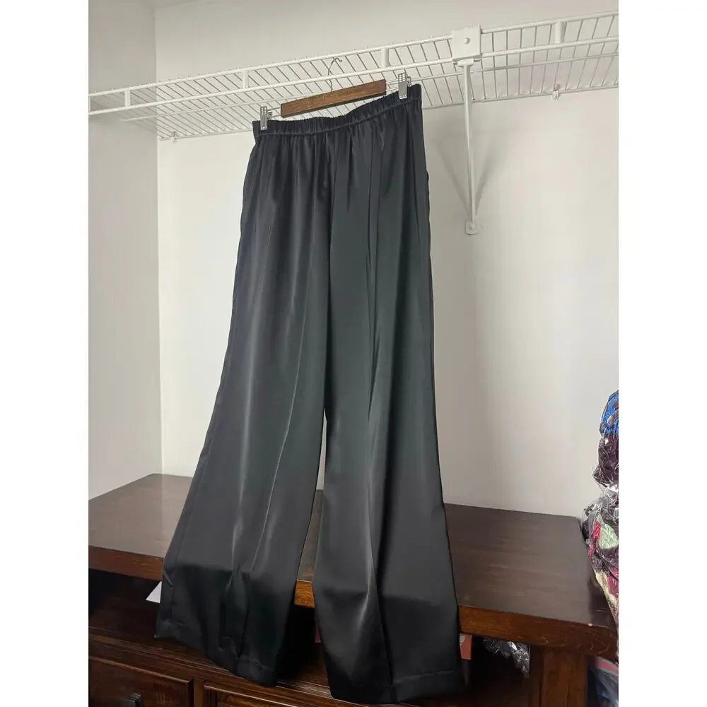 Anne Klein Mid-Rise Pull-On Wide-Leg Pants 2XL - Picture 7 of 10